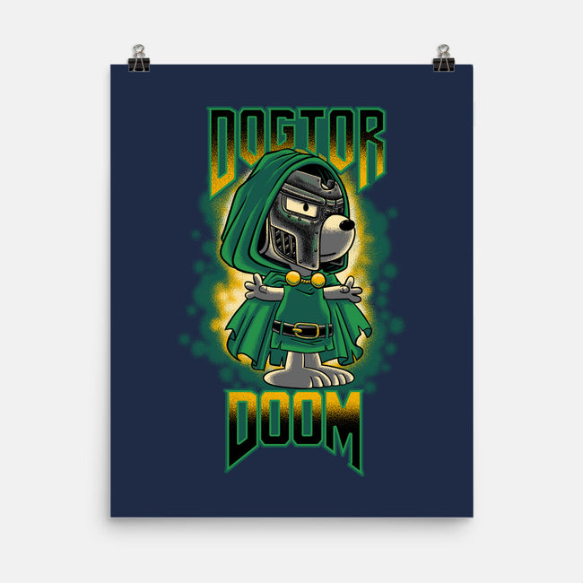 Dogtor Doom-None-Matte-Poster-rmatix