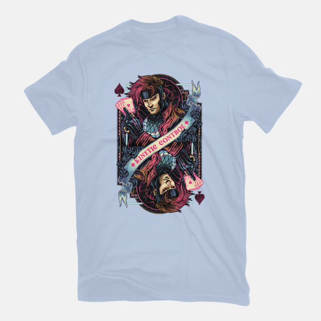 Kinetic Control Card-Womens-Fitted-Tee-glitchygorilla