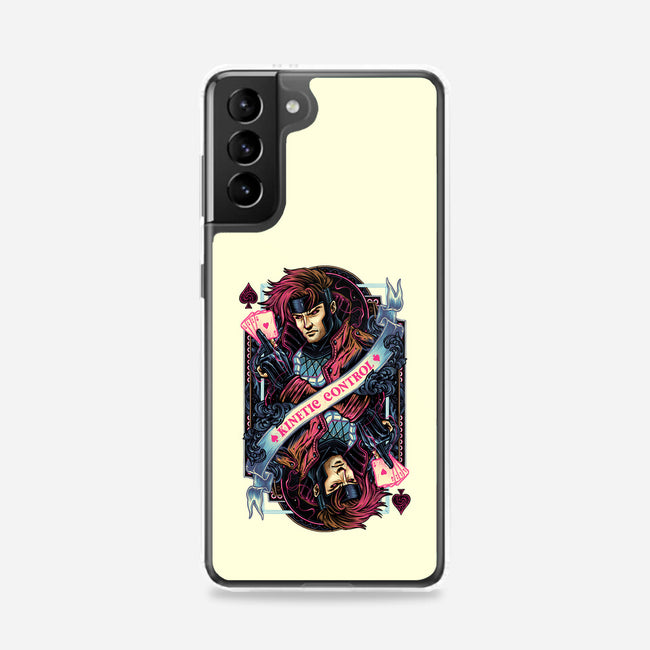 Kinetic Control Card-Samsung-Snap-Phone Case-glitchygorilla