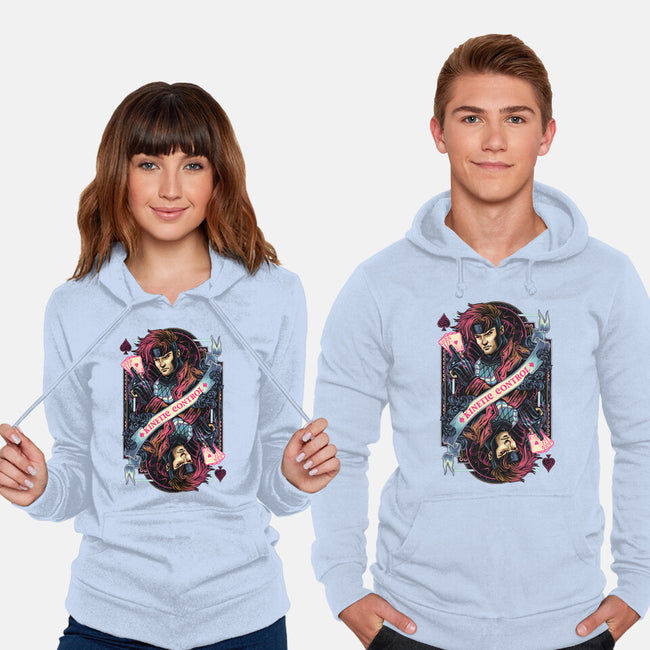 Kinetic Control Card-Unisex-Pullover-Sweatshirt-glitchygorilla