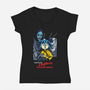 A Nightmare In Other World-Womens-V-Neck-Tee-dalethesk8er