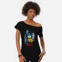 A Nightmare In Other World-Womens-Off Shoulder-Tee-dalethesk8er