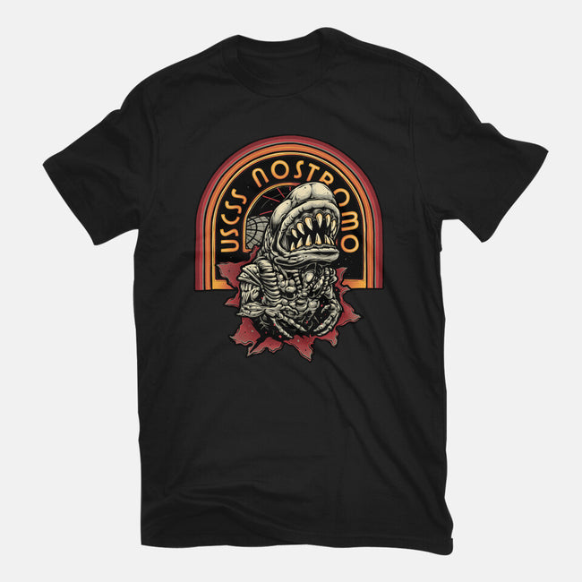 Chest Burster-Mens-Heavyweight-Tee-glitchygorilla