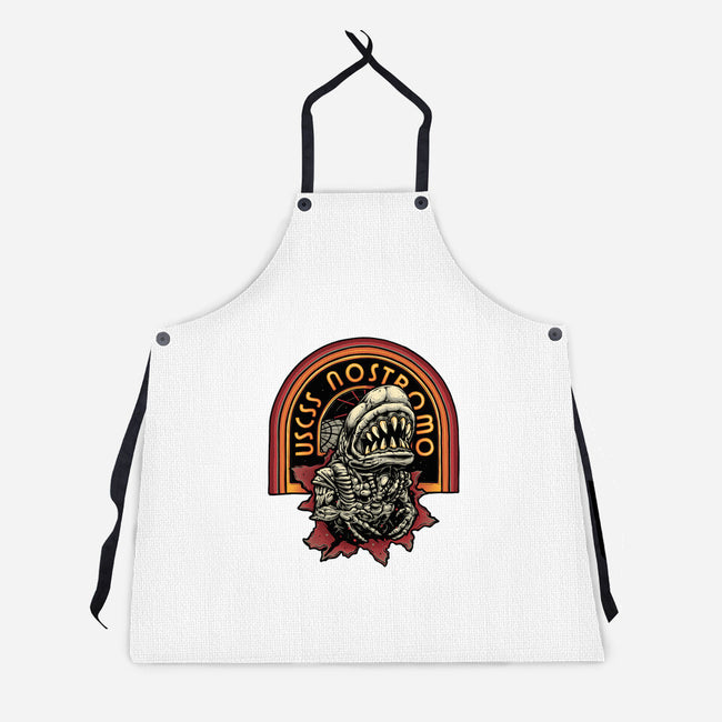 Chest Burster-Unisex-Kitchen-Apron-glitchygorilla