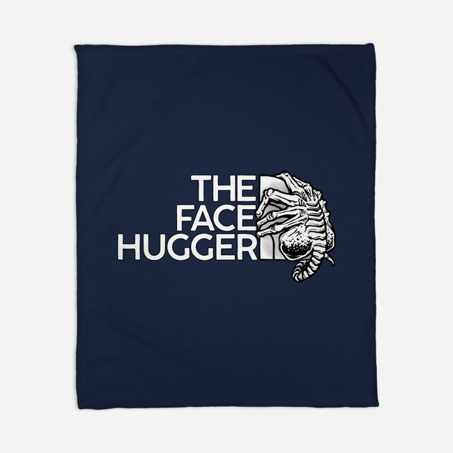 The Face Hugger-None-Fleece-Blanket-glitchygorilla