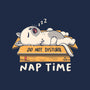 Nap Time Do Not Disturb-None-Removable Cover-Throw Pillow-koalastudio