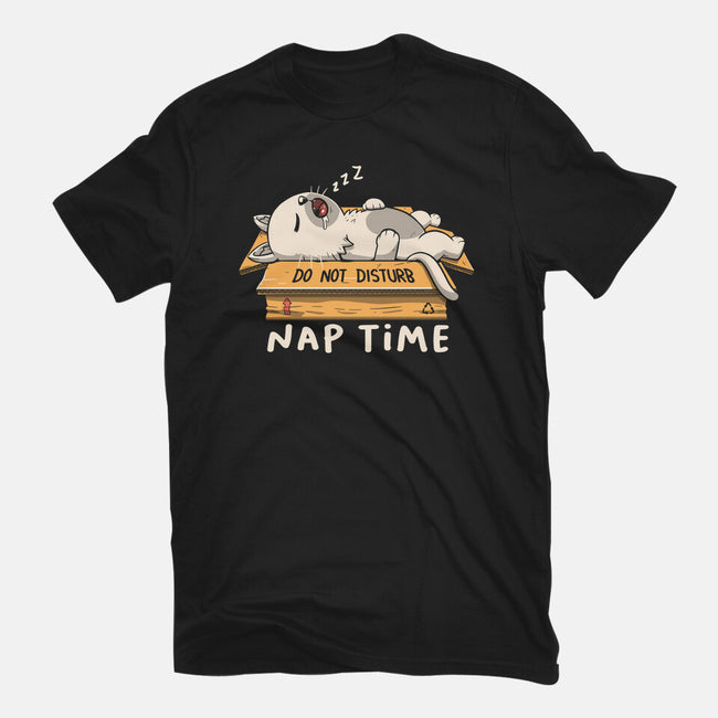 Nap Time Do Not Disturb-Womens-Fitted-Tee-koalastudio