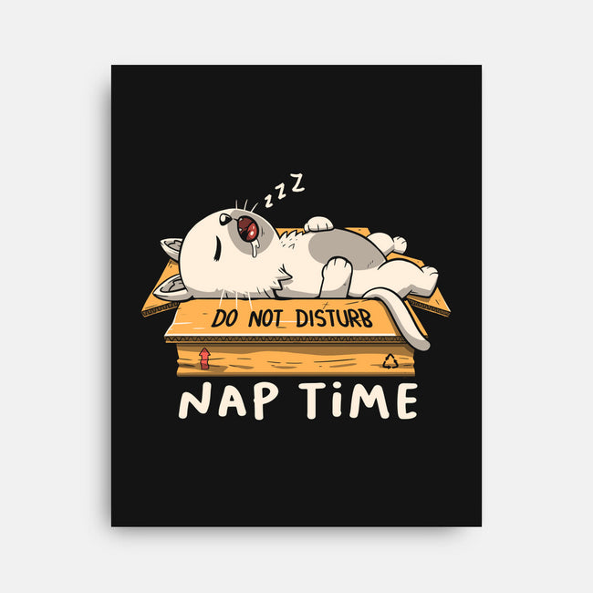 Nap Time Do Not Disturb-None-Stretched-Canvas-koalastudio