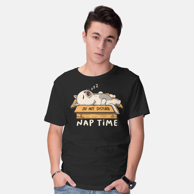 Nap Time Do Not Disturb-Mens-Basic-Tee-koalastudio