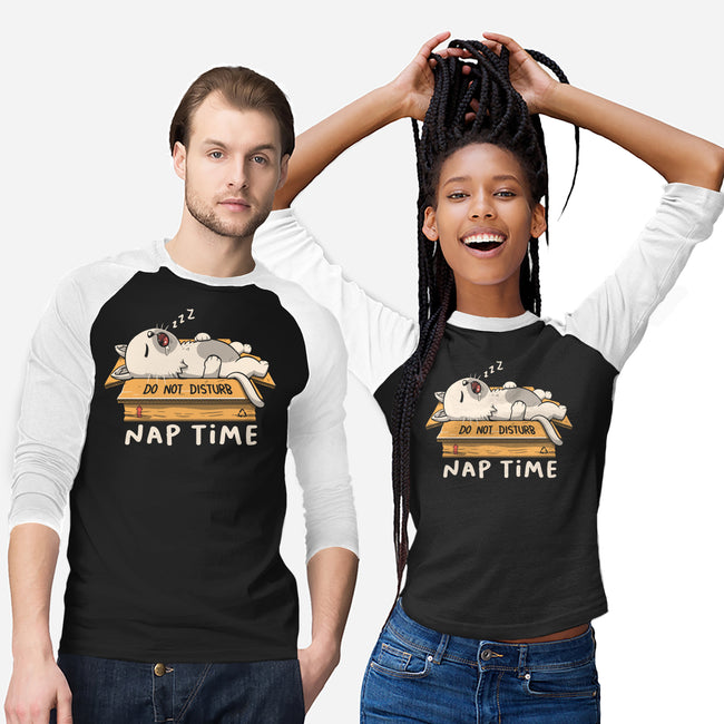 Nap Time Do Not Disturb-Unisex-Baseball-Tee-koalastudio