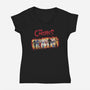 The Chojins-Womens-V-Neck-Tee-zascanauta