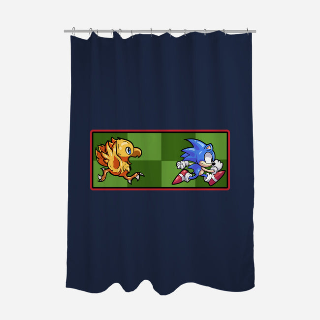 Unfair Race-None-Polyester-Shower Curtain-nickzzarto