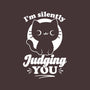 Cat Judges You-None-Memory Foam-Bath Mat-Studio Mootant