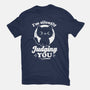 Cat Judges You-Mens-Basic-Tee-Studio Mootant