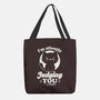 Cat Judges You-None-Basic Tote-Bag-Studio Mootant