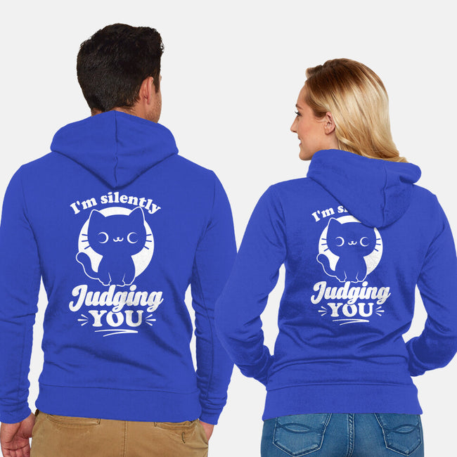 Cat Judges You-Unisex-Zip-Up-Sweatshirt-Studio Mootant