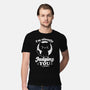 Cat Judges You-Mens-Premium-Tee-Studio Mootant