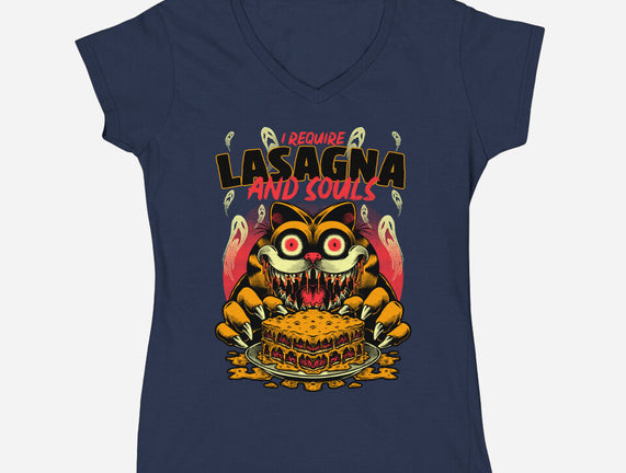 Creepy Cat Lasagna