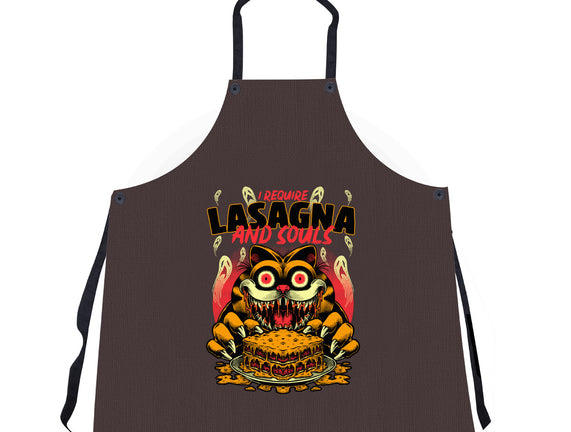 Creepy Cat Lasagna