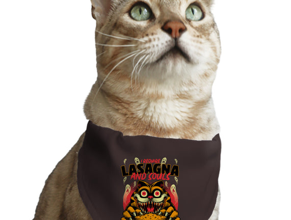 Creepy Cat Lasagna