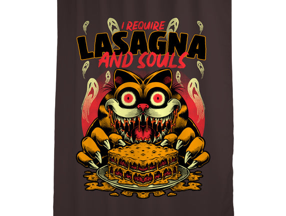 Creepy Cat Lasagna