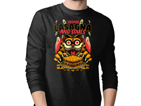 Creepy Cat Lasagna