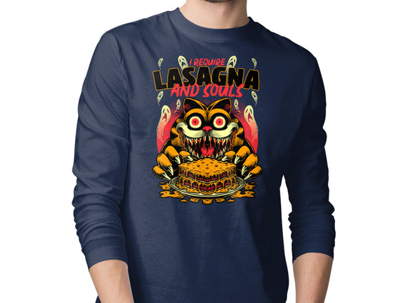 Creepy Cat Lasagna