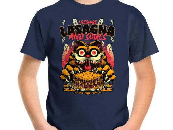 Creepy Cat Lasagna