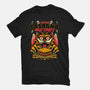 Creepy Cat Lasagna-Womens-Fitted-Tee-Studio Mootant