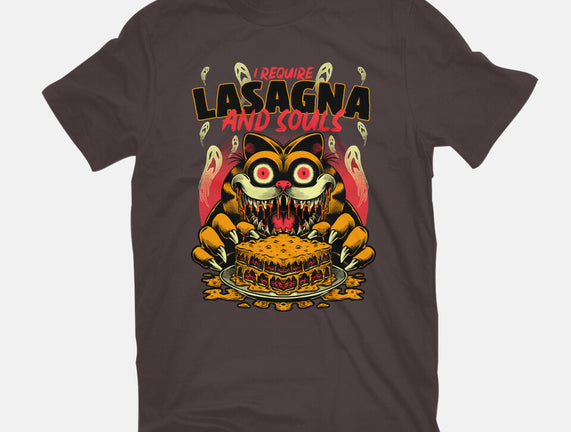 Creepy Cat Lasagna