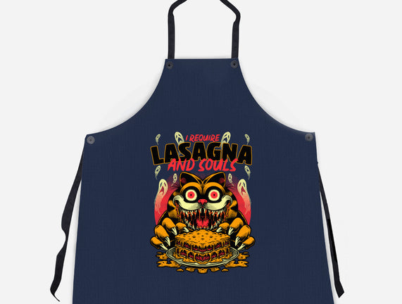 Creepy Cat Lasagna