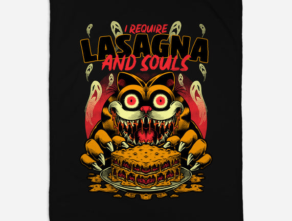 Creepy Cat Lasagna