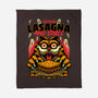 Creepy Cat Lasagna-None-Fleece-Blanket-Studio Mootant