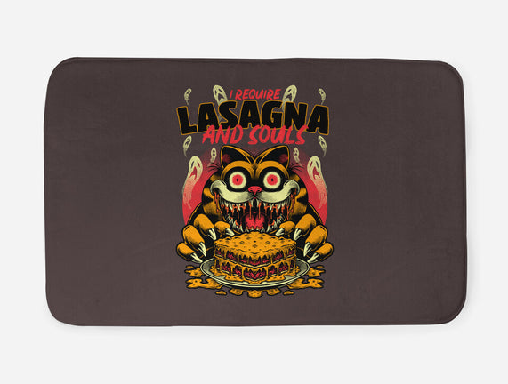 Creepy Cat Lasagna