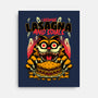 Creepy Cat Lasagna-None-Stretched-Canvas-Studio Mootant