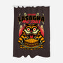 Creepy Cat Lasagna-None-Polyester-Shower Curtain-Studio Mootant