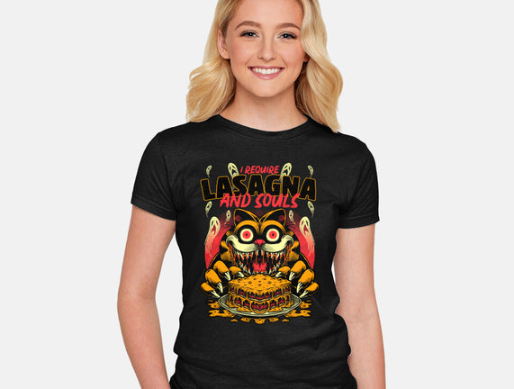 Creepy Cat Lasagna