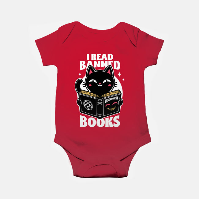 Cat Book Necronomicon-Baby-Basic-Onesie-Studio Mootant