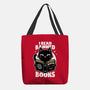 Cat Book Necronomicon-None-Basic Tote-Bag-Studio Mootant