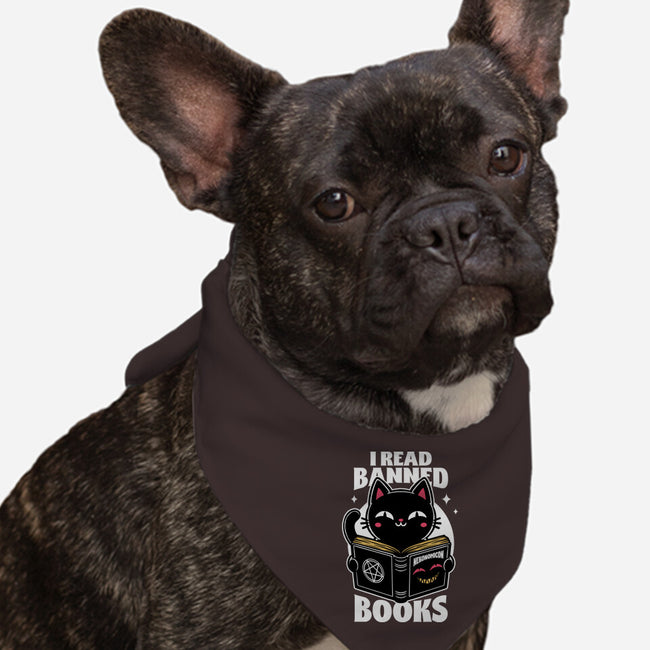 Cat Book Necronomicon-Dog-Bandana-Pet Collar-Studio Mootant