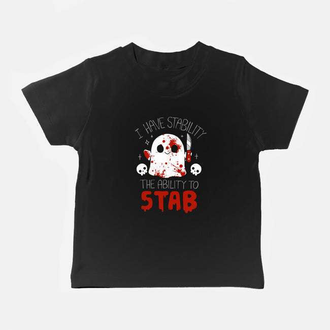 Ability To Stab-Baby-Basic-Tee-Vallina84