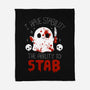 Ability To Stab-None-Fleece-Blanket-Vallina84