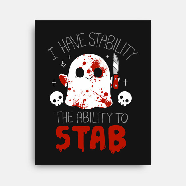 Ability To Stab-None-Stretched-Canvas-Vallina84