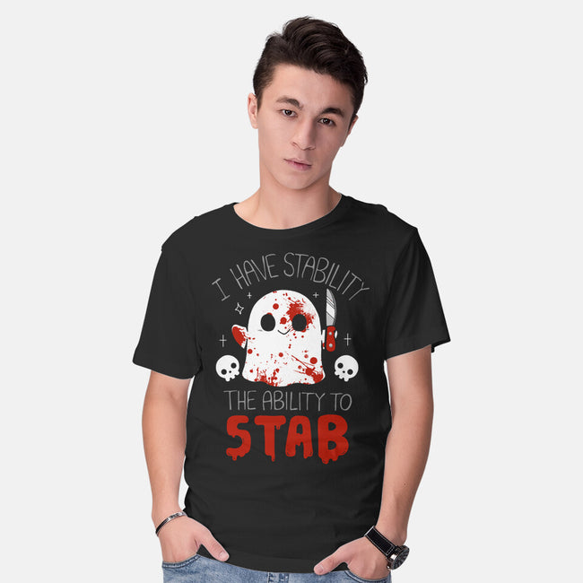 Ability To Stab-Mens-Basic-Tee-Vallina84