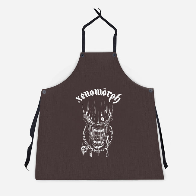 Xenomorph-Unisex-Kitchen-Apron-CappO