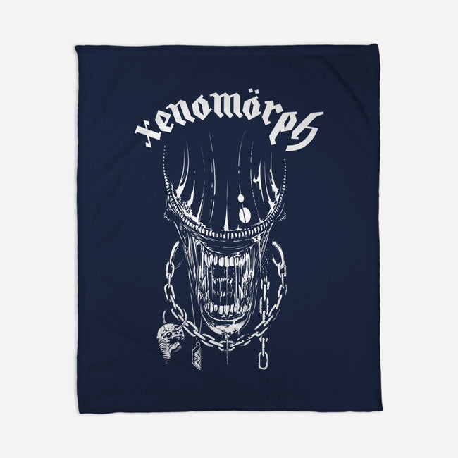 Xenomorph-None-Fleece-Blanket-CappO