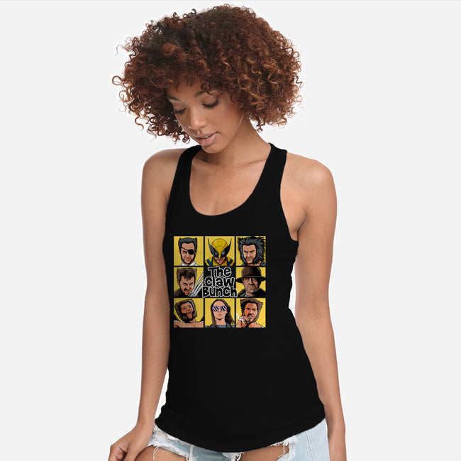 The Claw Bunch-Womens-Racerback-Tank-svthyp