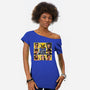 The Claw Bunch-Womens-Off Shoulder-Tee-svthyp