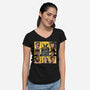 The Claw Bunch-Womens-V-Neck-Tee-svthyp