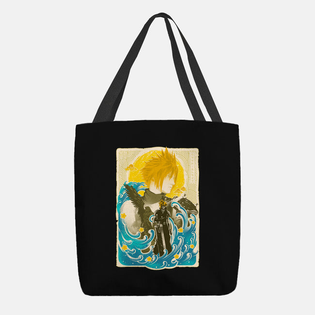 Great Wave Cloud-None-Basic Tote-Bag-hypertwenty